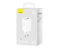 BASEUS GaN5 pro 65W EU Kabel USB-C 1m (white) CCGP120202 - 1151980 - zdjęcie 5